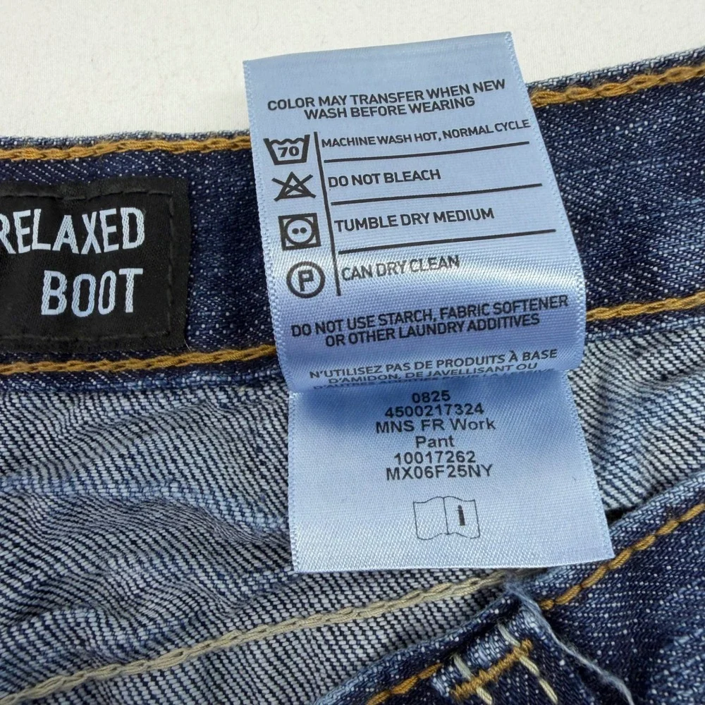 Ariat M4 Relaxed Boot FR Jeans Mens 40x34 Blue Flame Resistant Workwear Utility